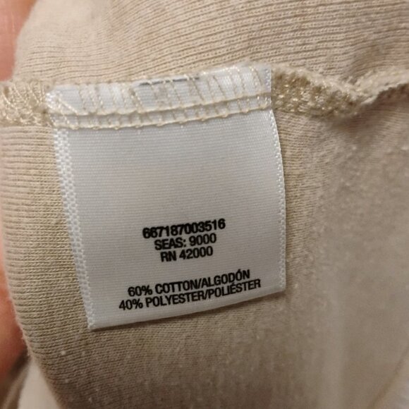 Attention Beige Women's Sleeveless Tank Top Size Medium - Picture 5 of 6